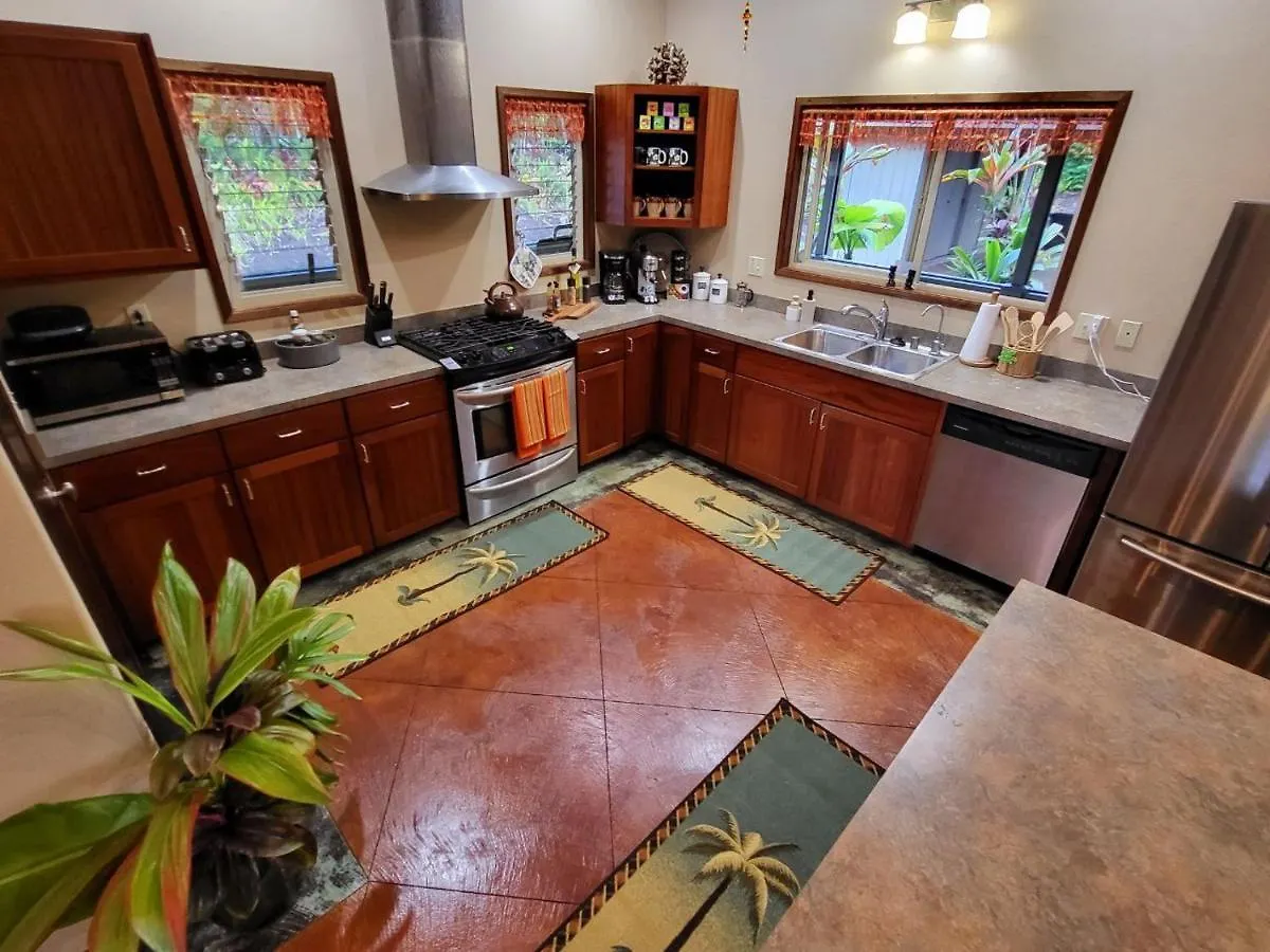 Holiday home Unique Lava House By Steaming Crater Villa Pahoa United States
