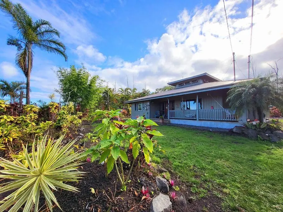 Willa Unique Lava House By Steaming Crater Pahoa